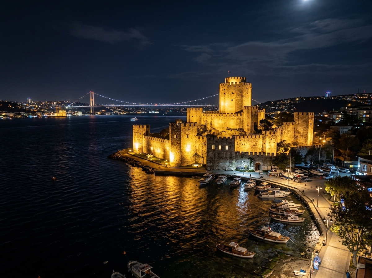 Anadolu Hisarı Gece