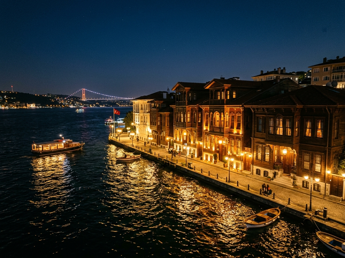 Kanlıca Yalılar Gece